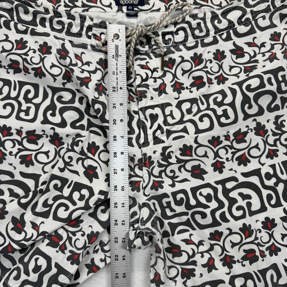 Reyn Spooner Swim Trunks Floral Print Drawstring Size 40 READ‎ - Picture 3 of 15